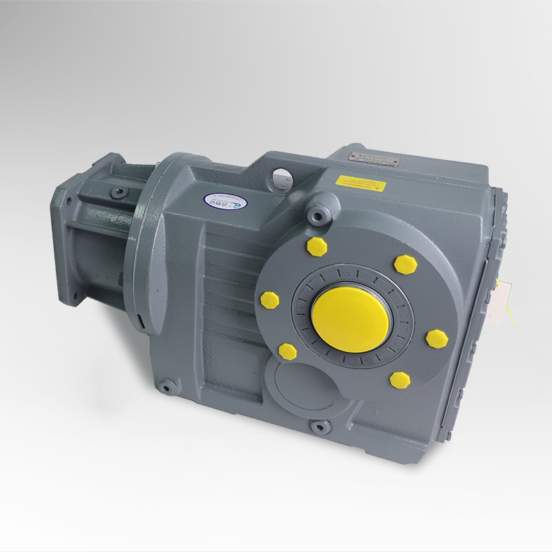 Jkat87/97/107 servo - katumpakan mahirap - ngipin - ibabaw ng spiral bevel gear reducer na may baras - naka -mount anti -pag -ikot braso