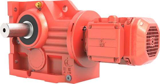 Helical gear hard tooth surface reducer